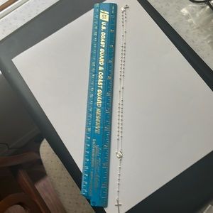 Sterling Silver Fine Rosary Necklace